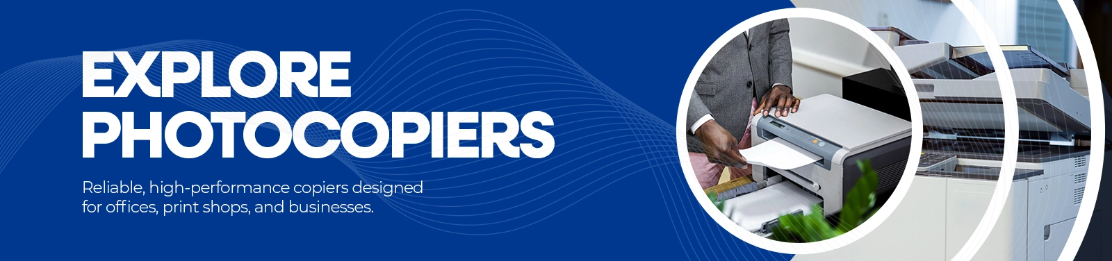 Canon Photocopy Machines Banner