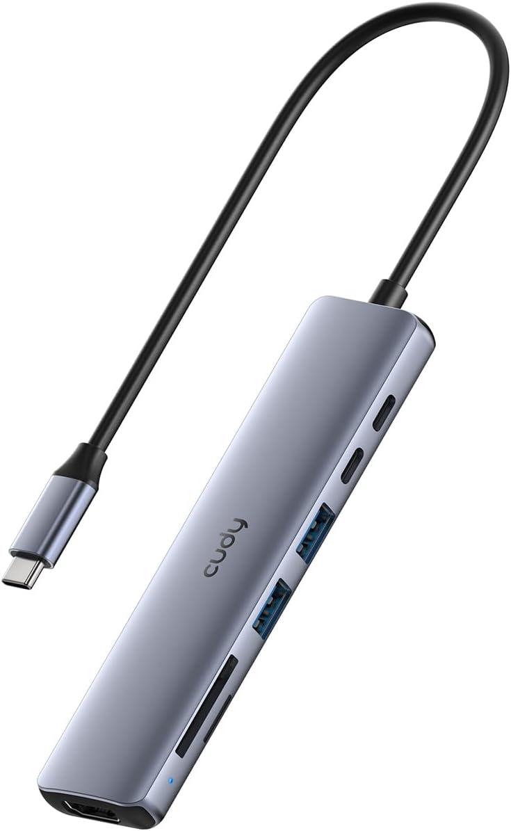 CUDY UH407 7-in-1 USB Type-C Hub