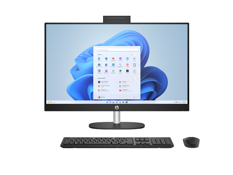 HP 27-cr0023nh All-in-One Desktop (White)