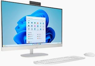 HP  27-cr0056 nh ALL IN ONE-DOS-SHELL WHITE