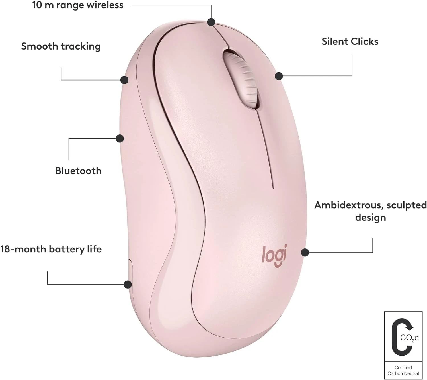 LOGITECH MOUSE WIRELESS M240