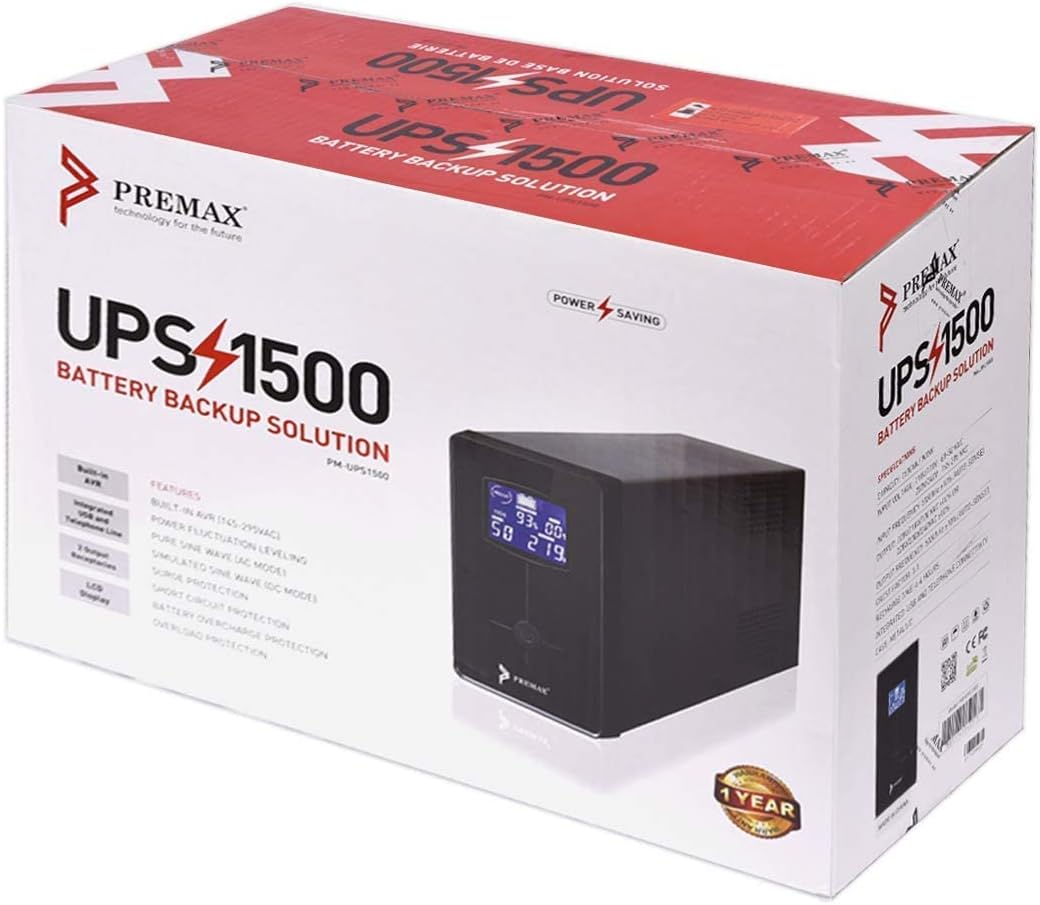 UPS 1500VA - PREMAX