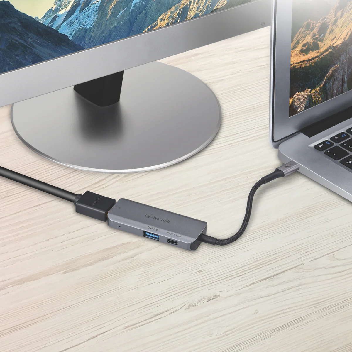 USB 3-in-1 Hub